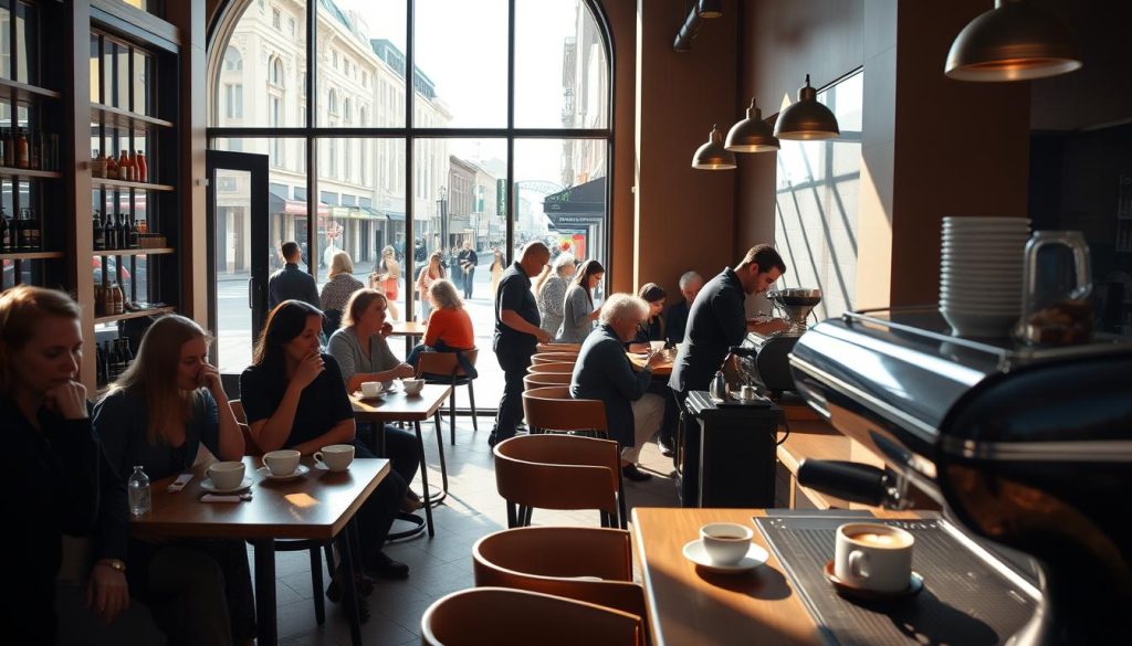Sydney café scene Sydney café scene