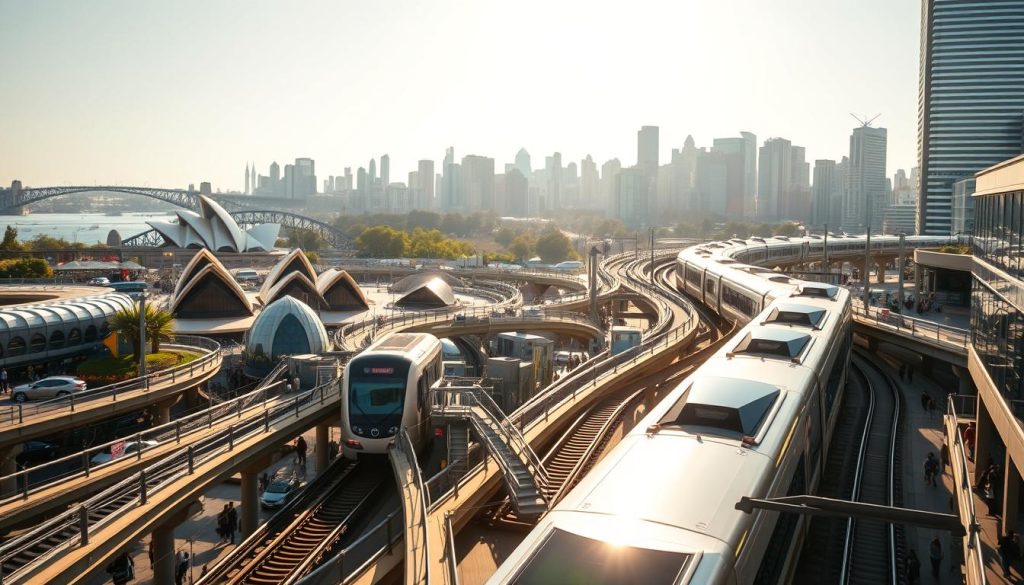 Sydney's train system Sydney's train system