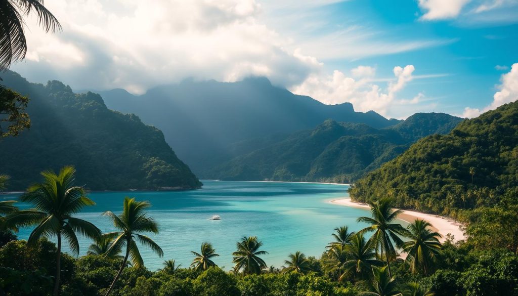 Tayrona National Park landscape Tayrona National Park landscape