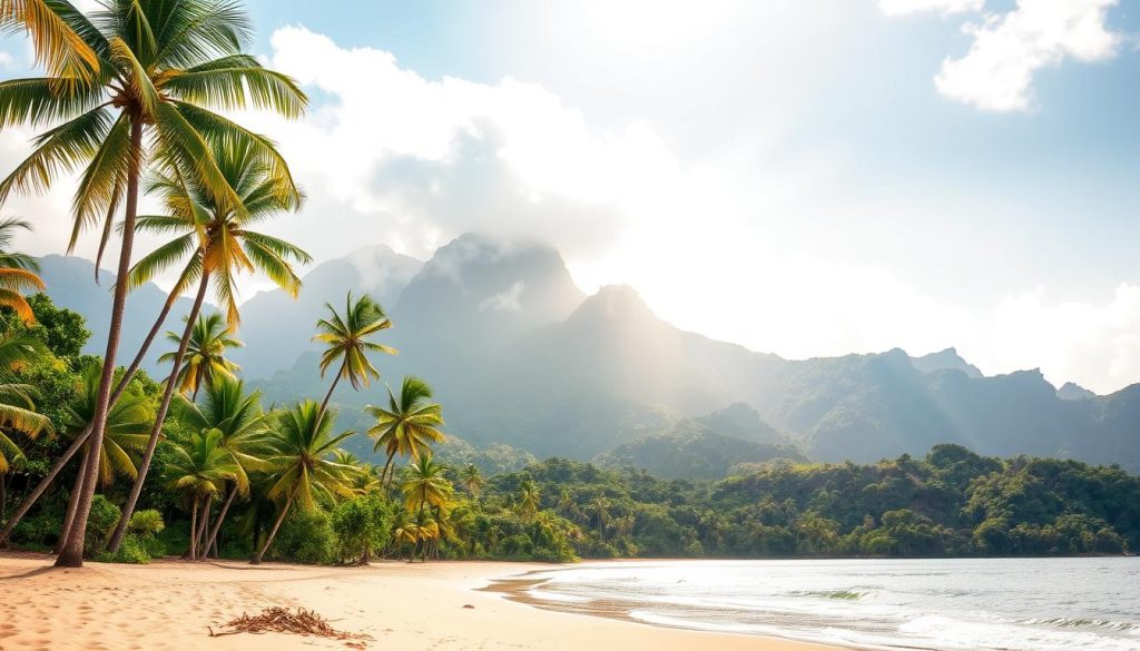 Tayrona National Park landscape Tayrona National Park landscape