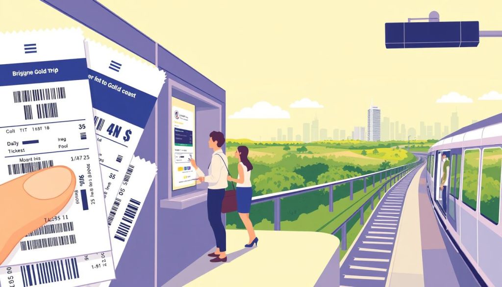 Ticketing options for Brisbane to Gold Coast public transport Ticketing options for Brisbane to Gold Coast public transport