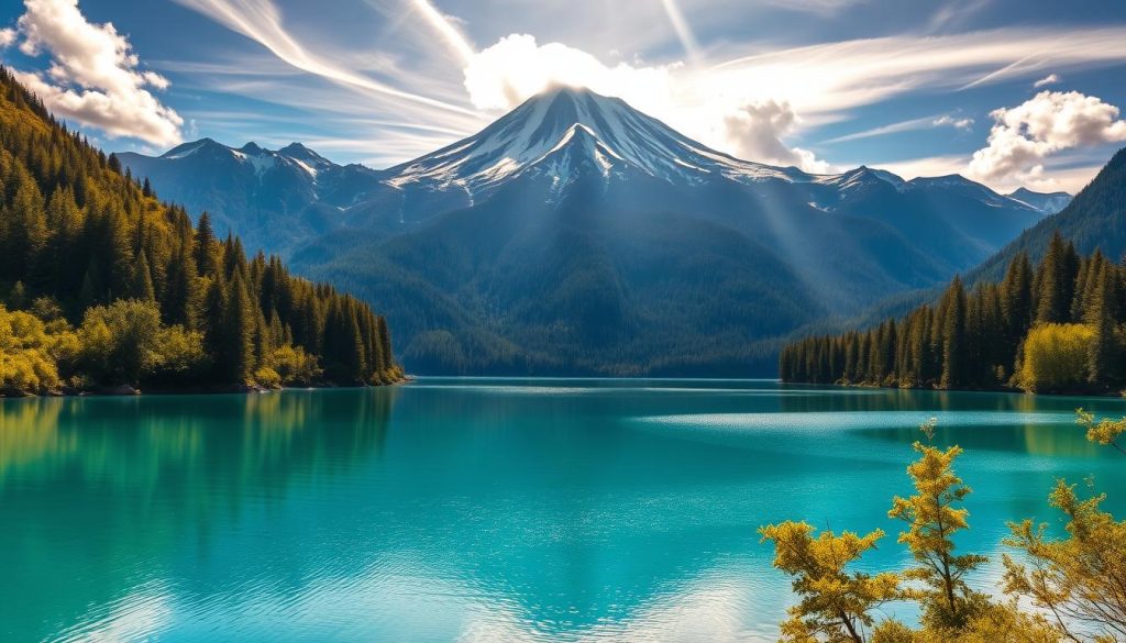 Villarrica National Park Landscape Villarrica National Park Landscape