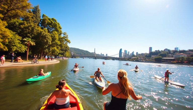 What are the best outdoor activities in Brisbane during the summer?