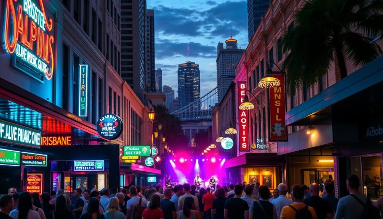 Where can I find the best live music scene in Brisbane?