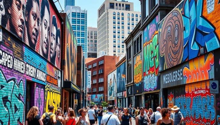 Where can I find the best street art in Melbourne?