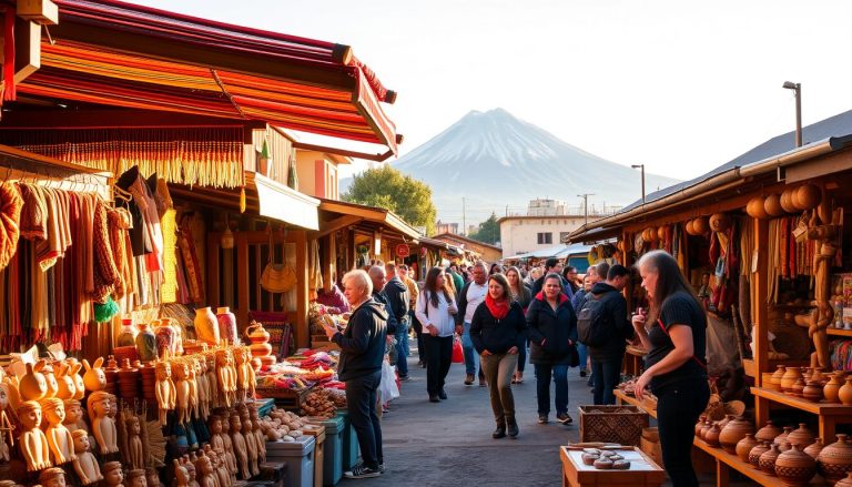 artisanal market Pucón