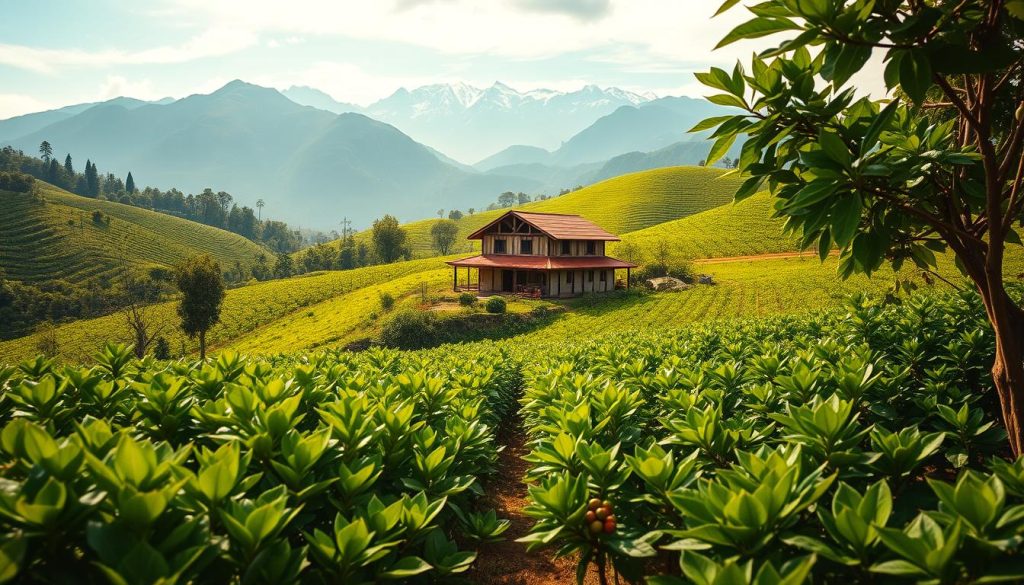 coffee farm in Cali coffee farm in Cali