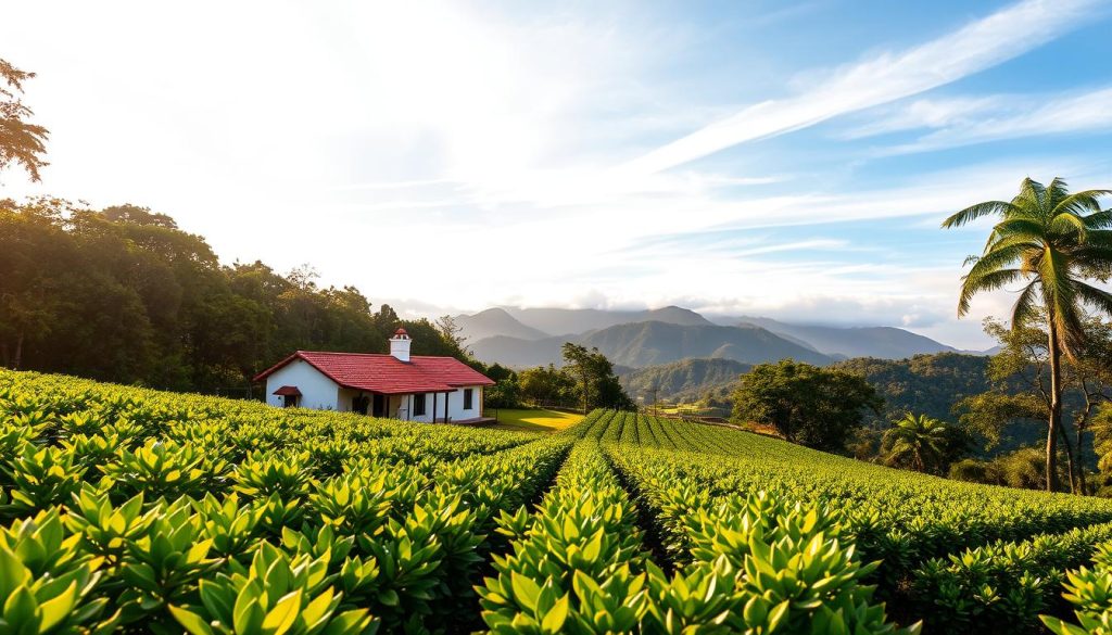 coffee farm near MedellĂn coffee farm near MedellĂn