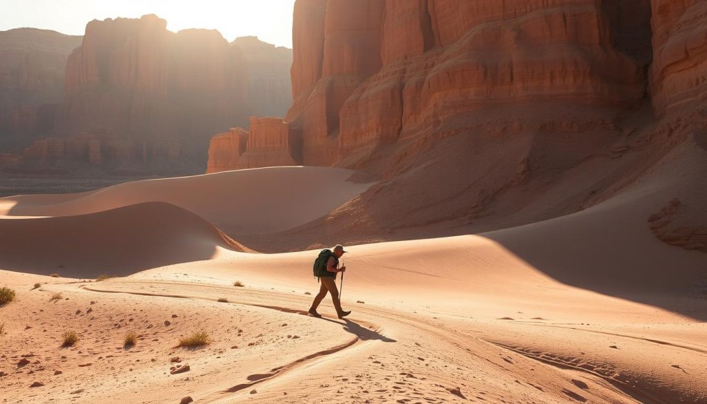 desert trekking desert trekking