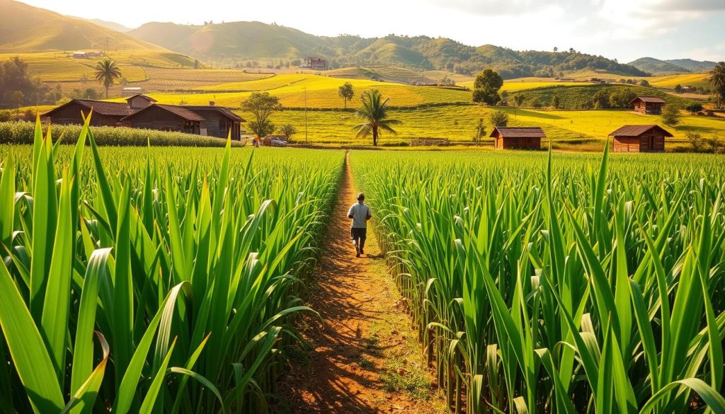 sugar cane plantations in Cali sugar cane plantations in Cali