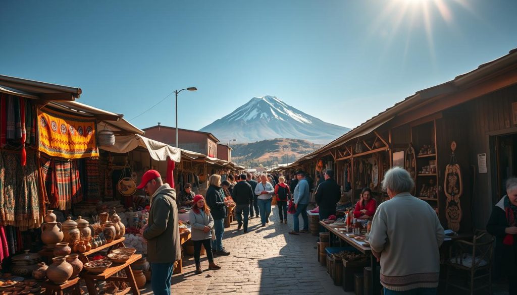 traditional market Pucón traditional market Pucón