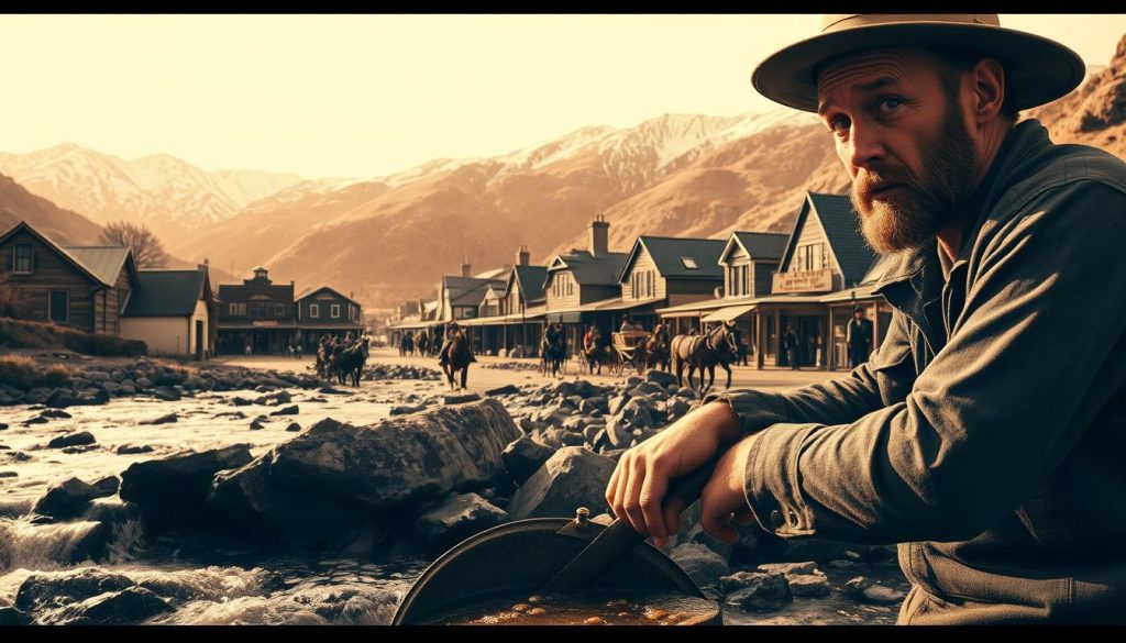 Arrowtown gold mining history Arrowtown gold mining history