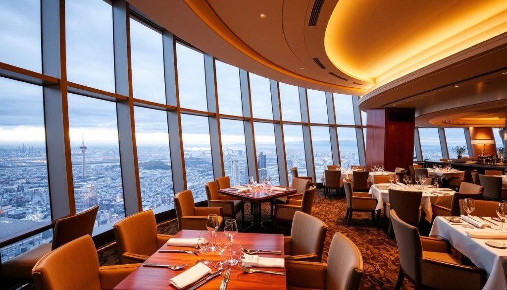 Auckland Sky Tower dining Auckland Sky Tower dining