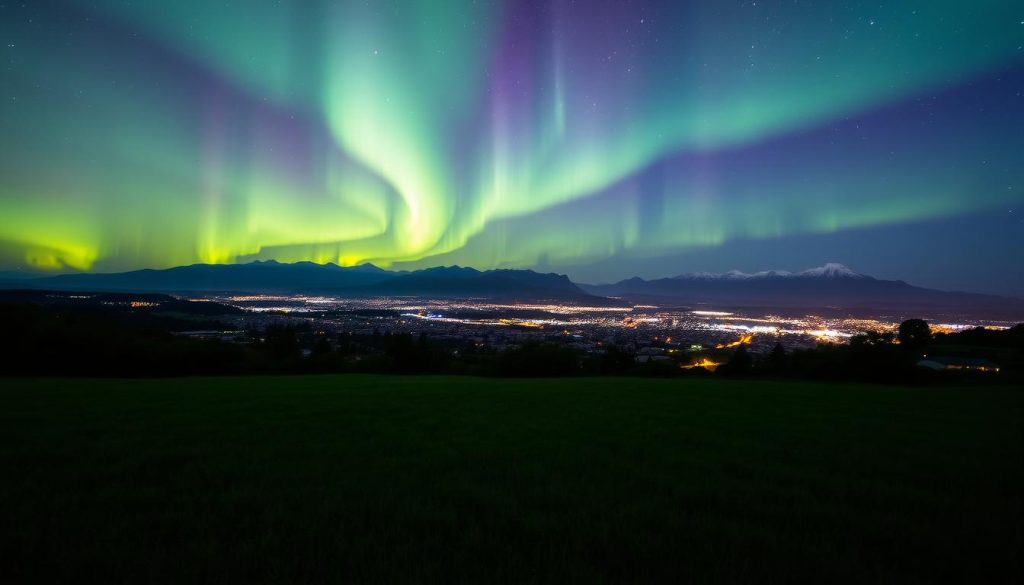 Aurora Australis viewing in Christchurch Aurora Australis viewing in Christchurch