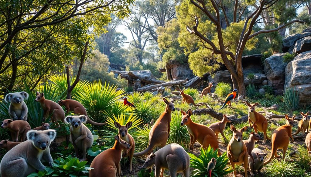 Australian Native Wildlife Exhibits Australian Native Wildlife Exhibits