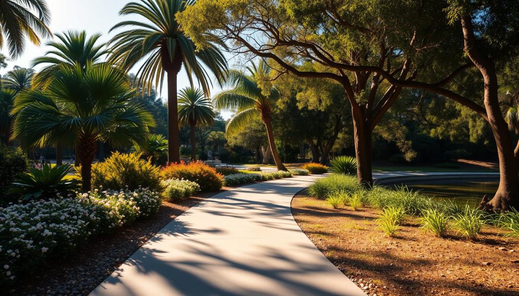 Brisbane Botanical Gardens walking paths Brisbane Botanical Gardens walking paths