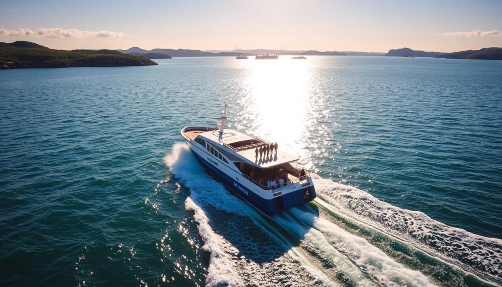 Brisbane to Moreton Island shuttle service Brisbane to Moreton Island shuttle service