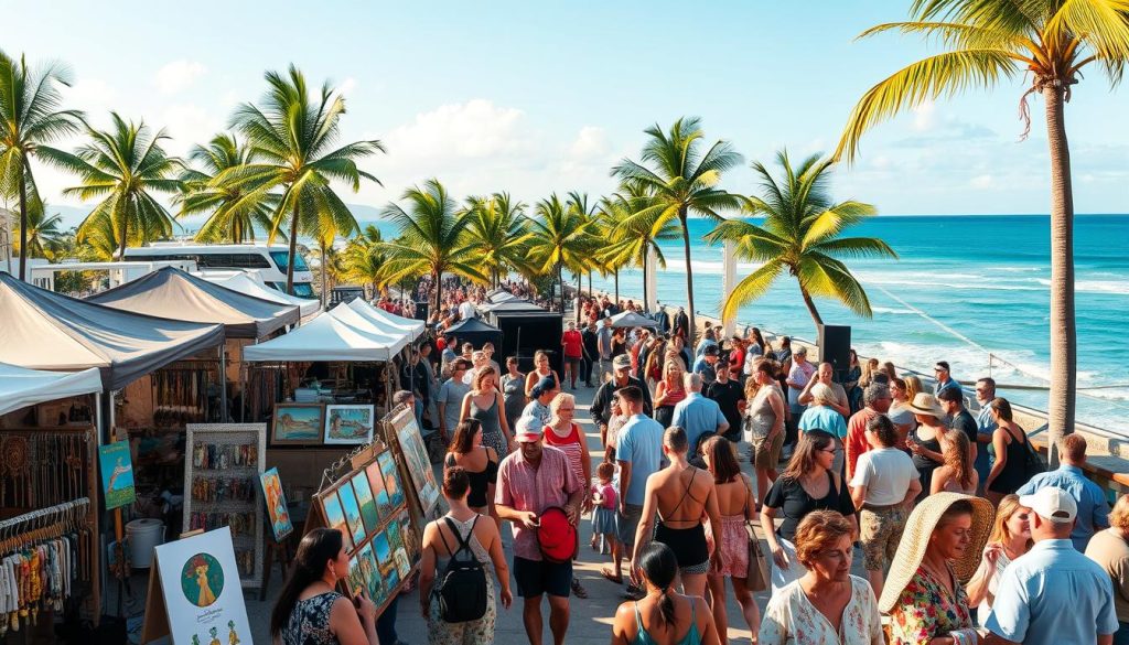 Cairns Esplanade Markets entertainment Cairns Esplanade Markets entertainment