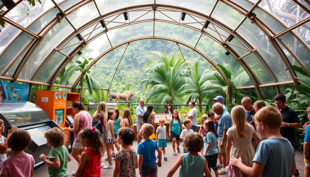 Cairns Wildlife Dome family-friendly activities Cairns Wildlife Dome family-friendly activities