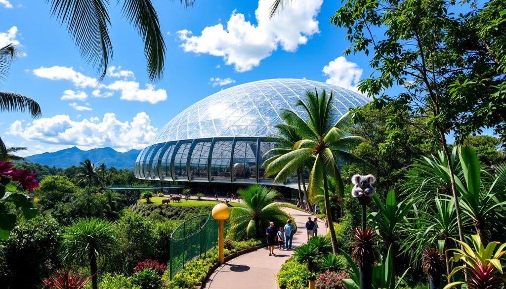 Cairns Wildlife Dome location Cairns Wildlife Dome location