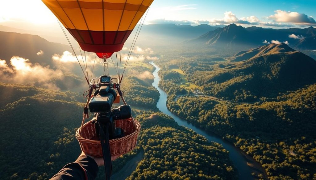 Cairns hot air balloon ride photography Cairns hot air balloon ride photography