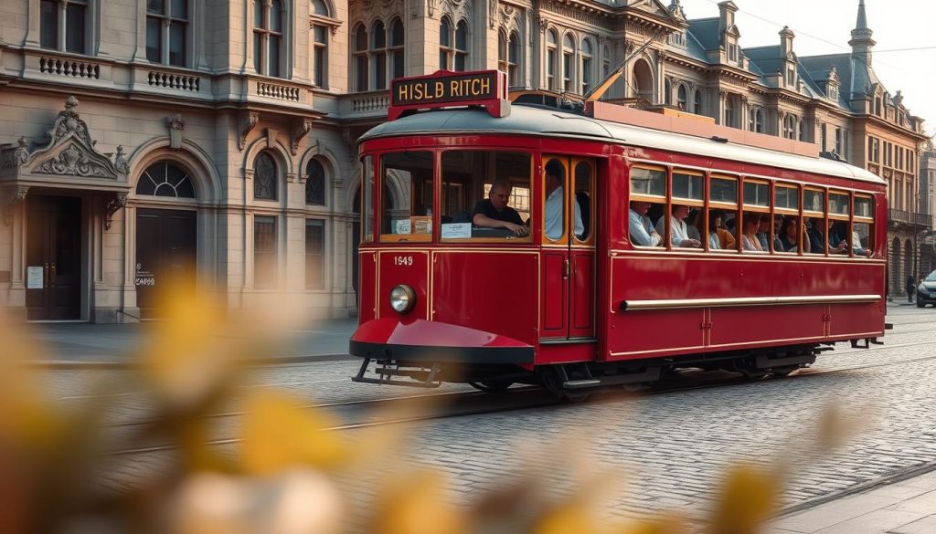 Christchurch vintage tram Christchurch vintage tram