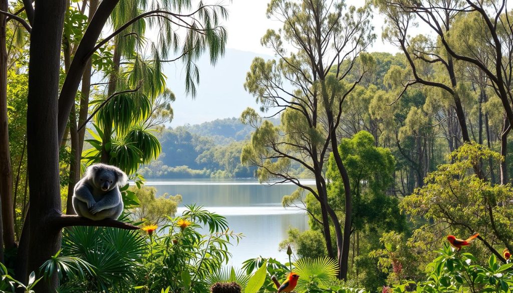 Coombabah Lakelands Conservation Area koala spotting Coombabah Lakelands Conservation Area koala spotting