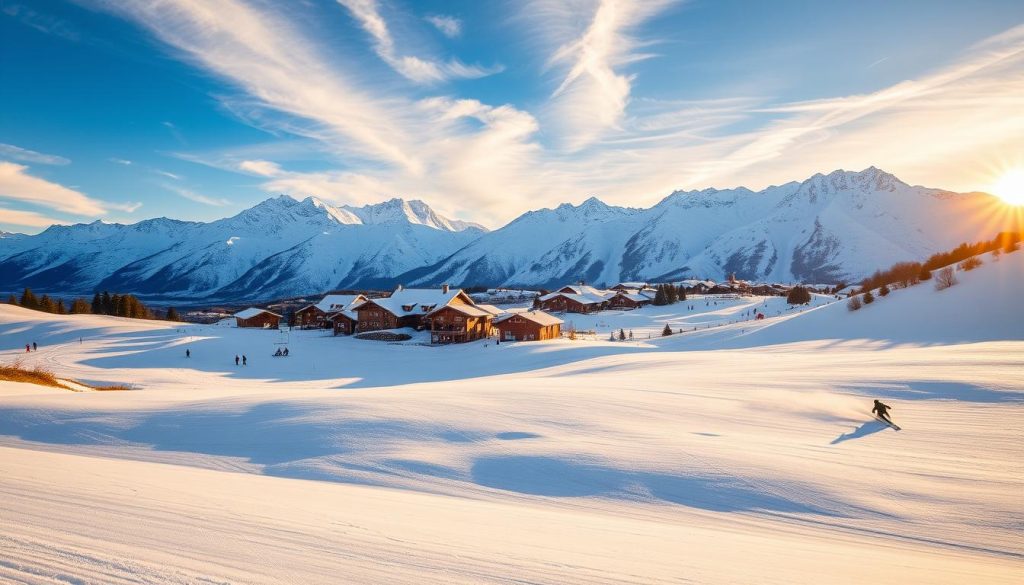 Coronet Peak skiing near Queenstown Coronet Peak skiing near Queenstown
