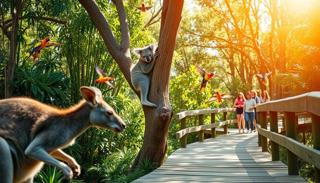Currumbin Wildlife Sanctuary animal encounters Currumbin Wildlife Sanctuary animal encounters