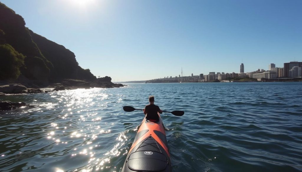 Exploring Wellington by kayak Exploring Wellington by kayak