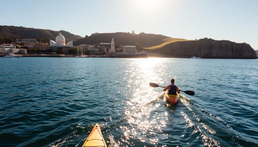 Exploring Wellington by kayak Exploring Wellington by kayak