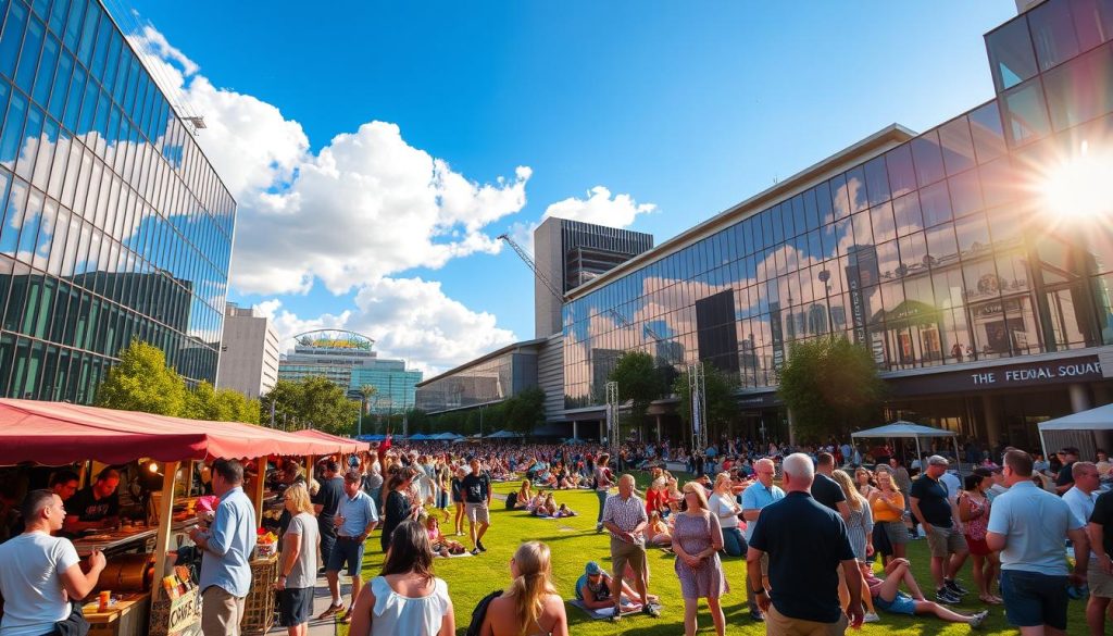 Federation Square summer events Federation Square summer events