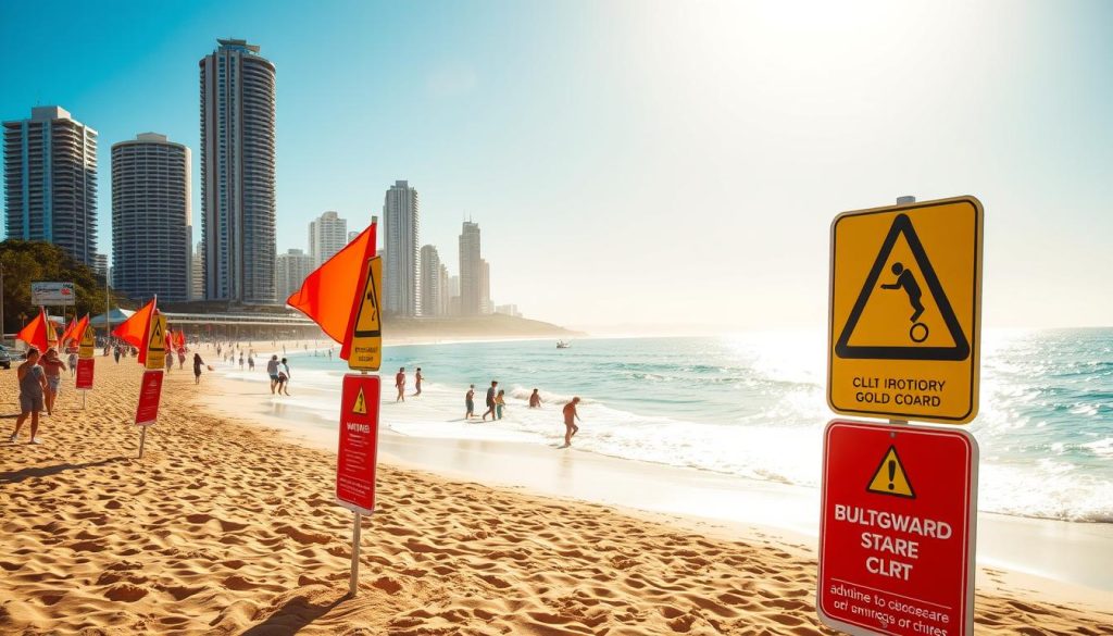 Gold Coast beach safety advisories Gold Coast beach safety advisories