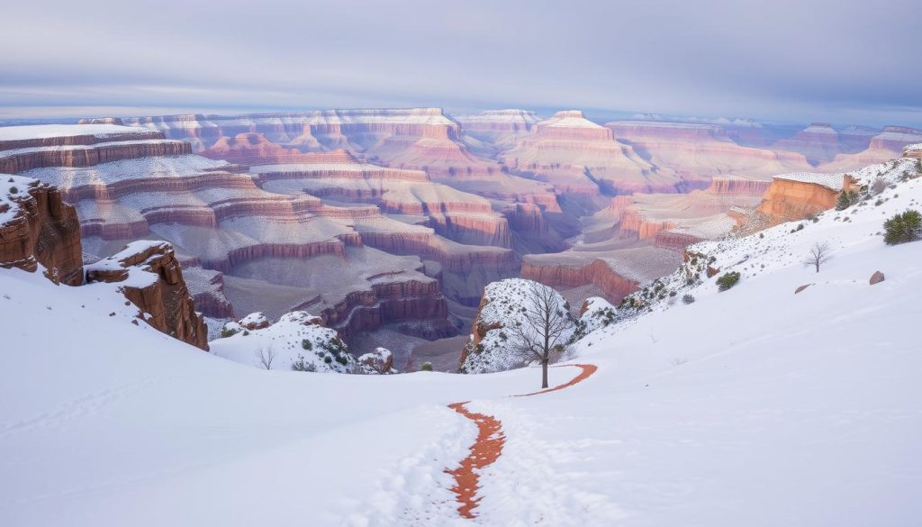 Grand Canyon Winter Landscape Grand Canyon Winter Landscape