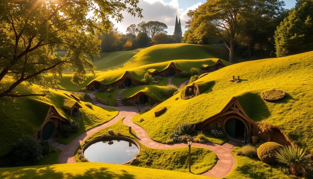 Hobbiton movie set tour Hobbiton movie set tour