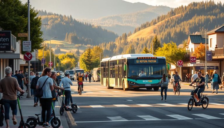 How to get around Rotorua without a car?