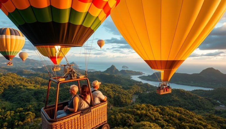 Is it possible to do a hot air balloon ride in Cairns?
