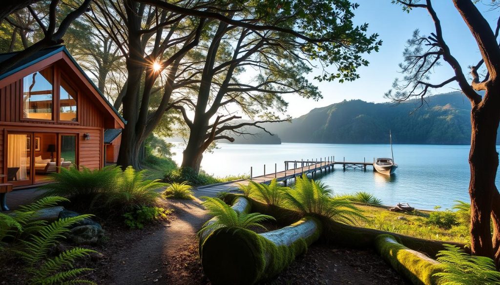 Kapiti Island eco-lodges Kapiti Island eco-lodges