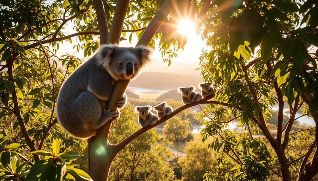 Koala spotting in Brisbane's Islands Koala spotting in Brisbane's Islands