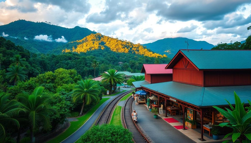 Kuranda Village scenery Kuranda Village scenery