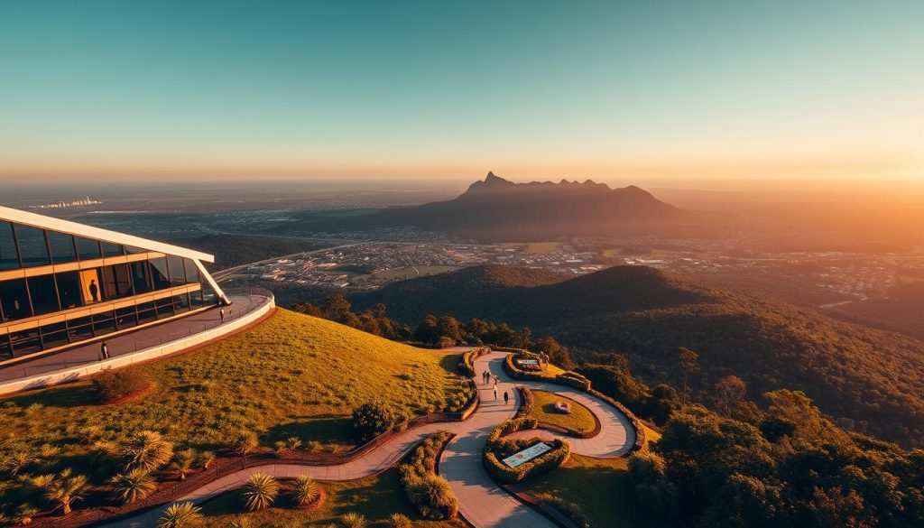 Mount Coot-tha lookout summit complex Mount Coot-tha lookout summit complex