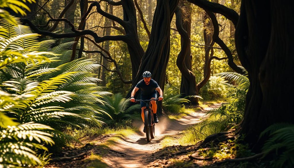 Mountain biking in Whakarewarewa Forest Mountain biking in Whakarewarewa Forest