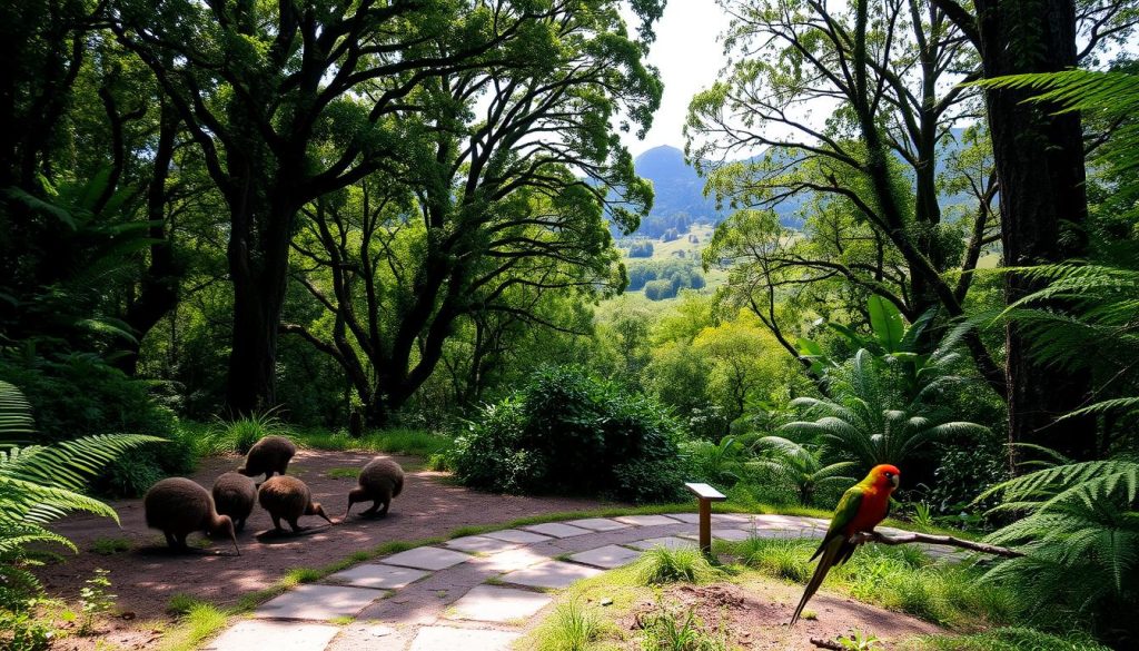 New Zealand wildlife sanctuary New Zealand wildlife sanctuary