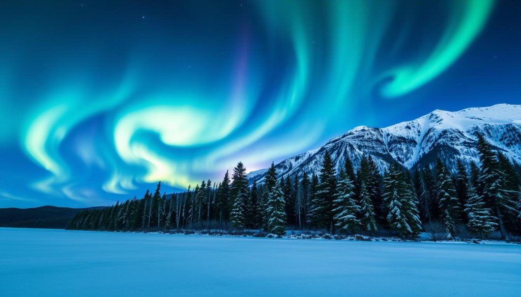 Northern Lights in January Northern Lights in January
