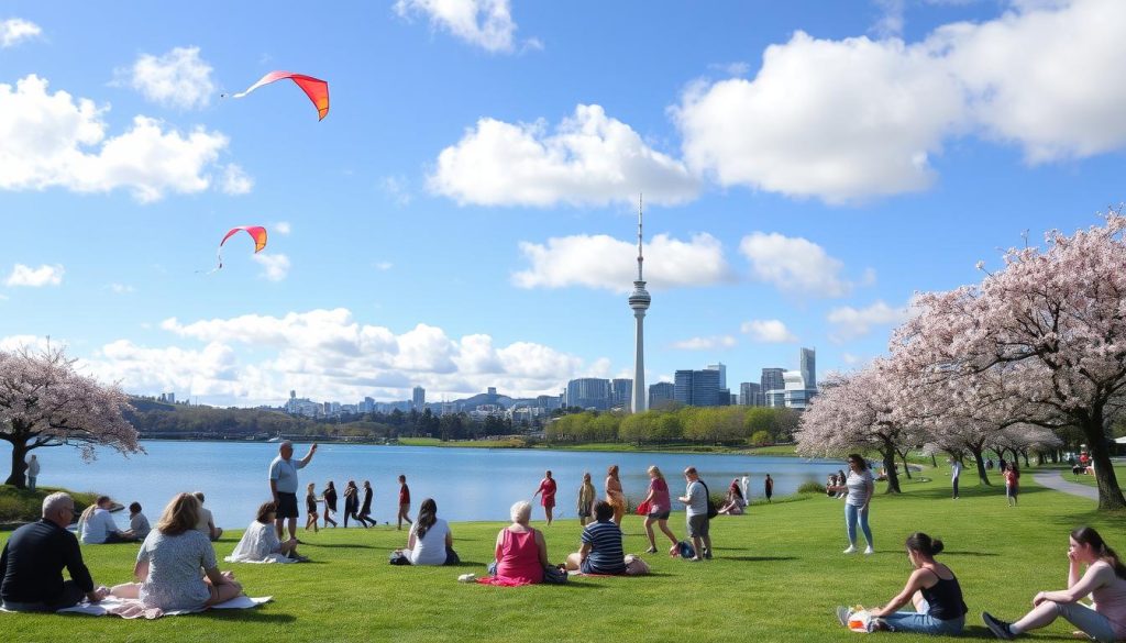 Outdoor activities in Auckland during spring Outdoor activities in Auckland during spring