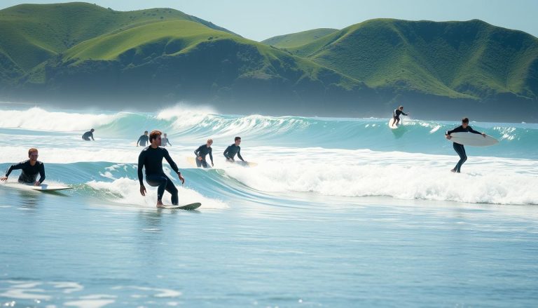 Piha beach surfing classes