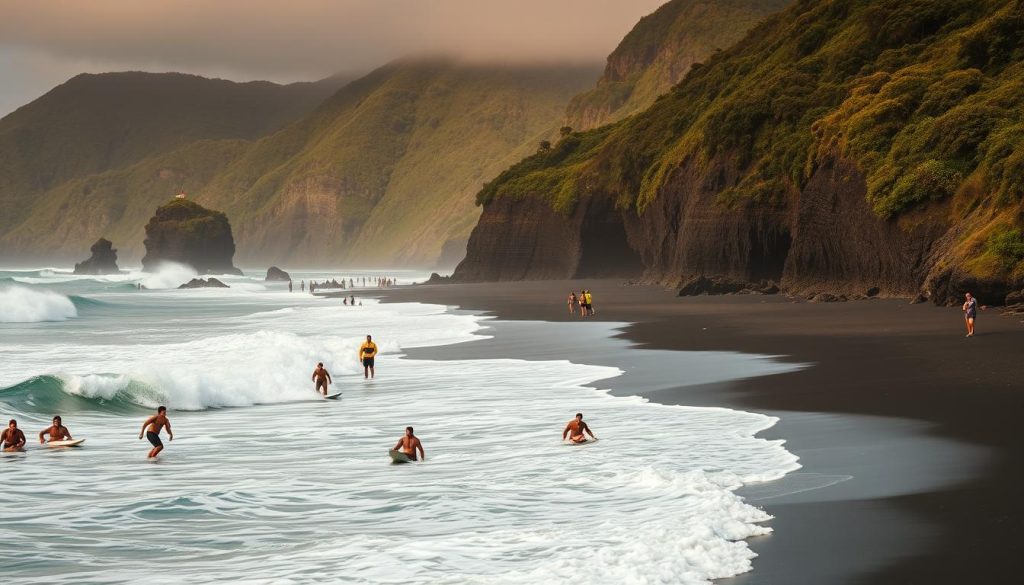 Piha beach surfing safety Piha beach surfing safety