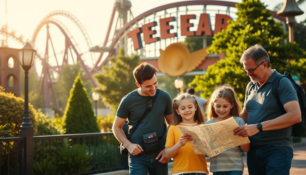 Planning theme park visit Planning theme park visit