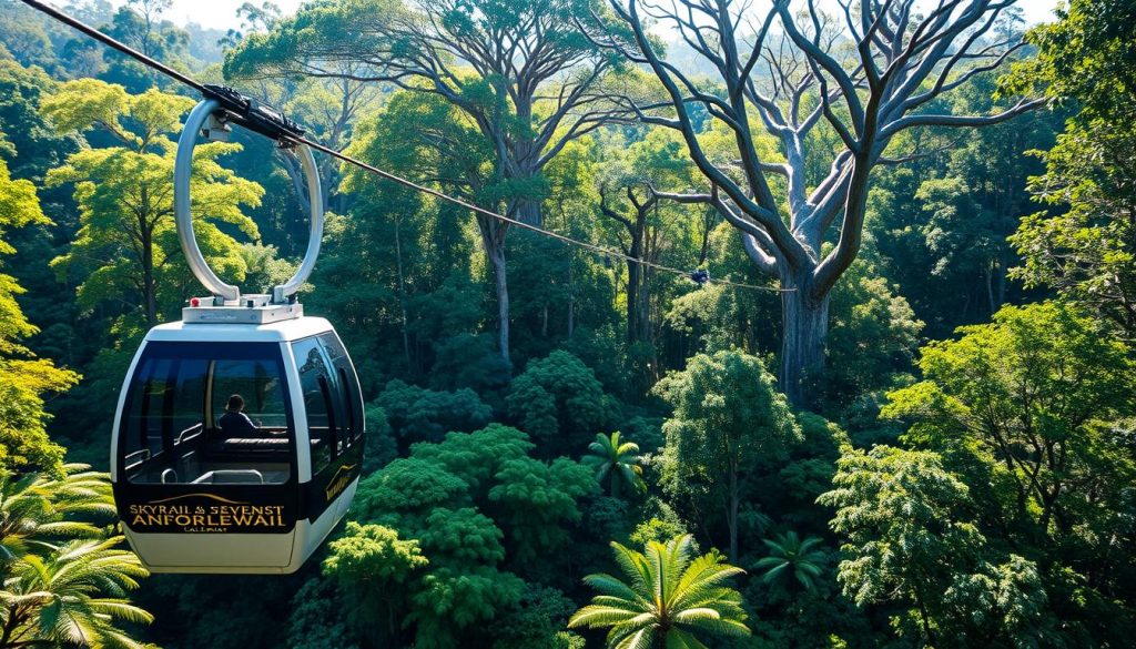 Queensland rainforest cableway trip photography Queensland rainforest cableway trip photography