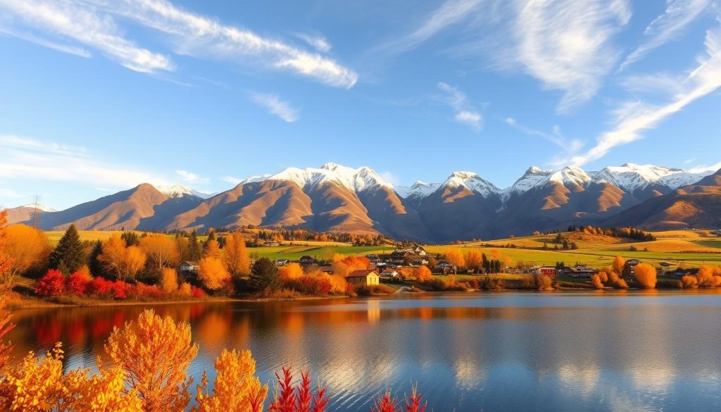 Queenstown autumn colors Queenstown autumn colors